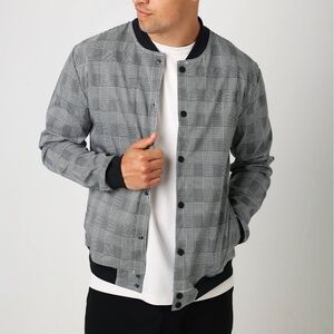 Clqim Defame Hyperlite Bomber London Houndstooth Size Small
